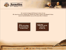 Tablet Screenshot of karmeliten-brauerei.de